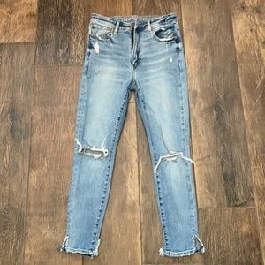 American Eagle Super Hi-Rise Jegging Size 6 Short